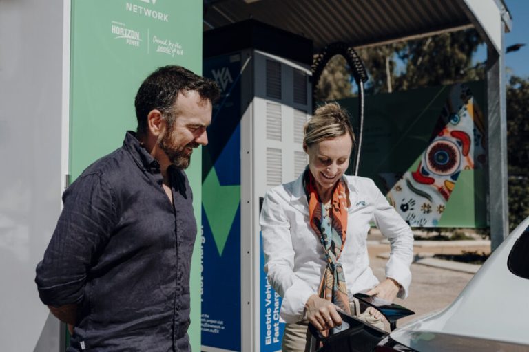 First EV fast chargers for the Kimberly now operational