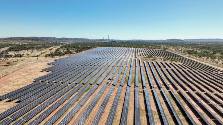 Australia’s largest remote grid solar farm opens